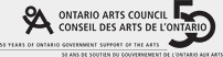 Ontario Arts council logo